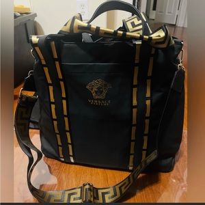 Versace satchel tote bag